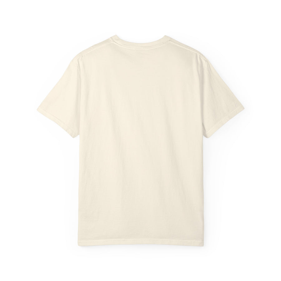 Dugouts and Daisies Front Logo Unisex Garment-Dyed T-shirt