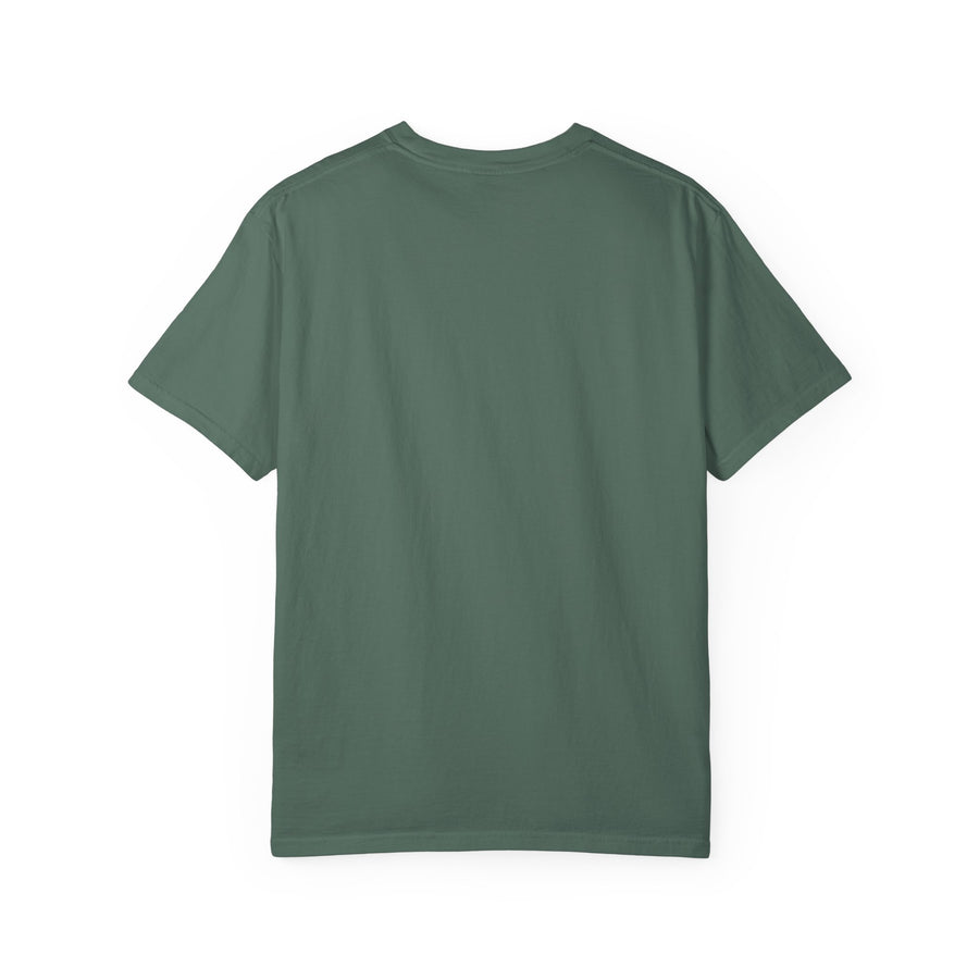 Dugouts and Daisies Front Logo Unisex Garment-Dyed T-shirt