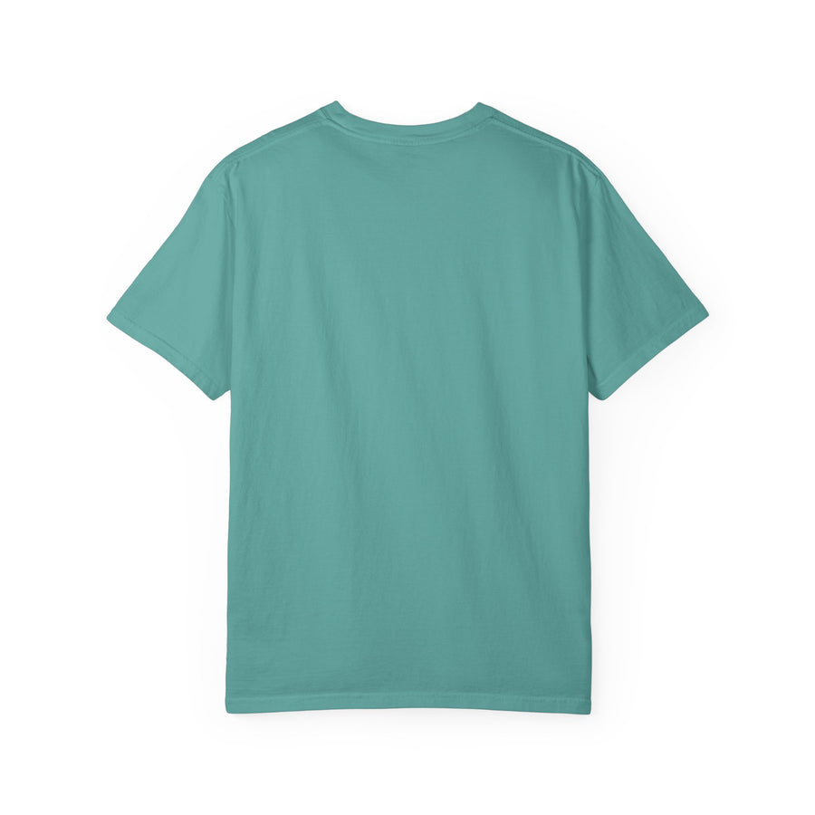 Dugouts and Daisies Front Logo Unisex Garment-Dyed T-shirt