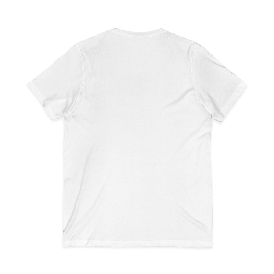 Baseball Mom V‑Neck Tee — Heart Logo Short Sleeve Shirt