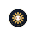 Dugouts and Daisies Baseball Flower Kiss-Cut Vinyl Sticker