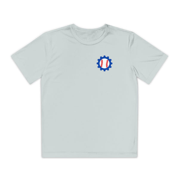 Youth Baseball Tee — "One More Bucket" Practice Shirt