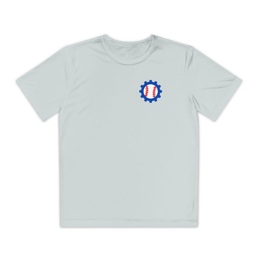 Youth Baseball Tee — "One More Bucket" Practice Shirt
