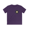 Kids Tee — Cute Daisy Sun Graphic Pocket Shirt