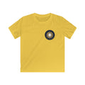 Kids Tee — Cute Daisy Sun Graphic Pocket Shirt