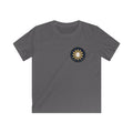Kids Tee — Cute Daisy Sun Graphic Pocket Shirt
