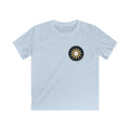 Kids Tee — Cute Daisy Sun Graphic Pocket Shirt
