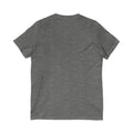 Baseball Mom V‑Neck Tee — Heart Logo Short Sleeve Shirt