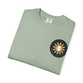 Dugouts and Daisies Front Logo Unisex Garment-Dyed T-shirt
