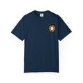 Dugouts and Daisies Front Logo Unisex Garment-Dyed T-shirt