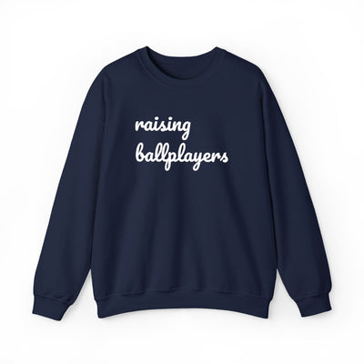 Raising Ballplayers Crewneck Sweatshirt — Dugouts & Daisies Parents Collection
