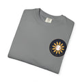 Dugouts and Daisies Front Logo Unisex Garment-Dyed T-shirt