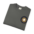Dugouts and Daisies Front Logo Unisex Garment-Dyed T-shirt