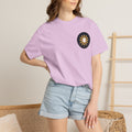 Dugouts and Daisies Front Logo Unisex Garment-Dyed T-shirt