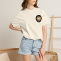 Dugouts and Daisies Front Logo Unisex Garment-Dyed T-shirt