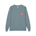 Long Sleeve Pocket Tee — Retro Daisy Pocket Graphic
