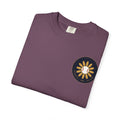 Dugouts and Daisies Front Logo Unisex Garment-Dyed T-shirt