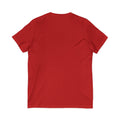 Baseball Mom V‑Neck Tee — Heart Logo Short Sleeve Shirt