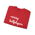 Raising Ballplayers Crewneck Sweatshirt — Dugouts & Daisies Parents Collection