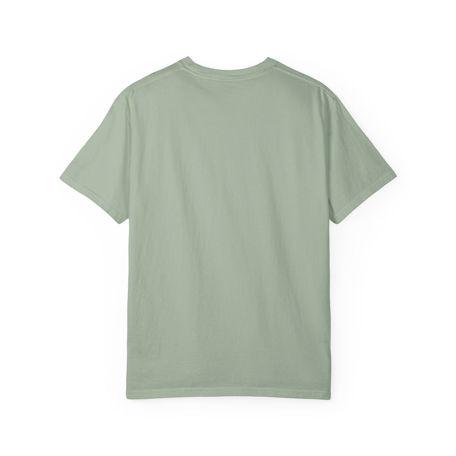 Dugouts and Daisies Front Logo Unisex Garment-Dyed T-shirt