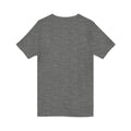Baseball Mom V‑Neck Tee — Heart Logo Short Sleeve Shirt