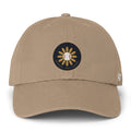 Baseball Sunflower Cap — Clean Up Cap Embroidered Dad Hat