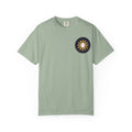 Dugouts and Daisies Front Logo Unisex Garment-Dyed T-shirt
