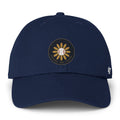 Baseball Sunflower Cap — Clean Up Cap Embroidered Dad Hat