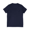 Baseball Mom V‑Neck Tee — Heart Logo Short Sleeve Shirt