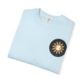 Dugouts and Daisies Front Logo Unisex Garment-Dyed T-shirt