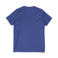 Baseball Mom V‑Neck Tee — Heart Logo Short Sleeve Shirt