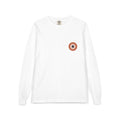 Long Sleeve Pocket Tee — Retro Daisy Pocket Graphic